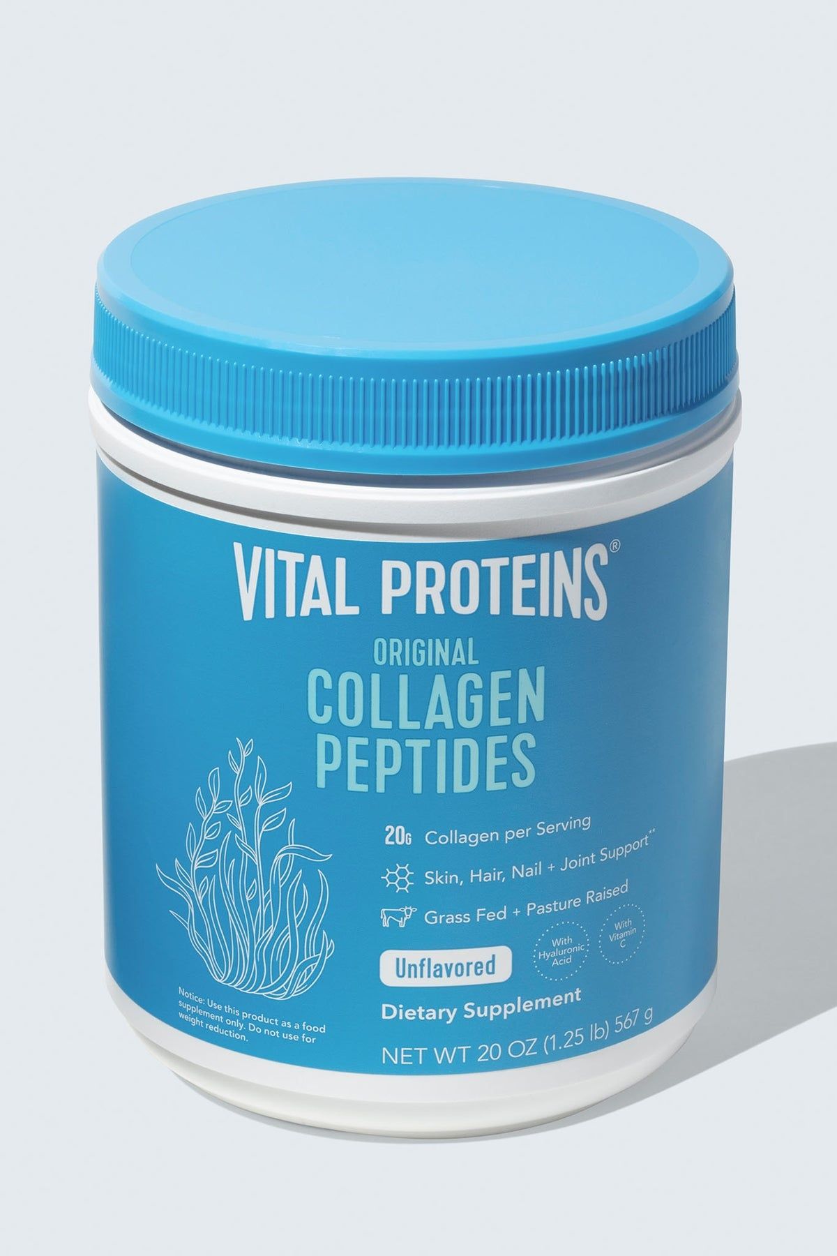 Vital Proteins, Пептиды коллагена без вкусовых добавок 567г