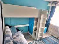 Vând mobila (completa) camera copii cu pat suspendat