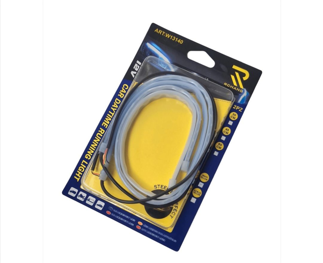 Гъвкави лед дневни светлини с мигач LED , 30см , 45см, 60см