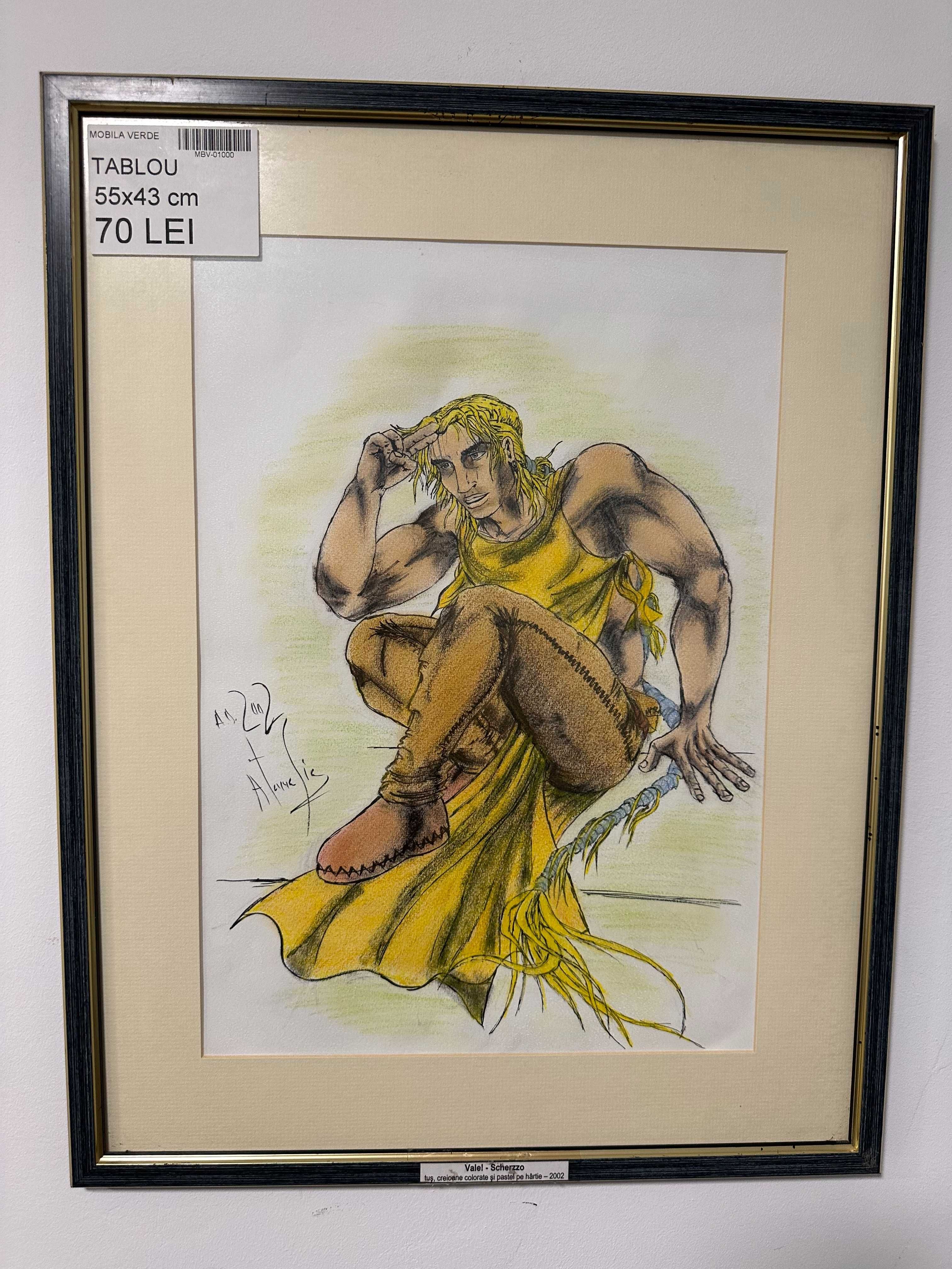 8 buc Tablou Vintage diverse marimi; Tablou pictura si foto