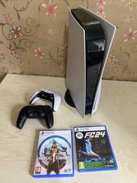 Playstation 5, 825ГБ, 2 геймпад(в подарок MK1, FC24)