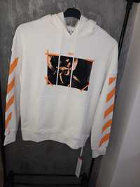 Hanorac Off White, Calitate premium 100%Bumbac