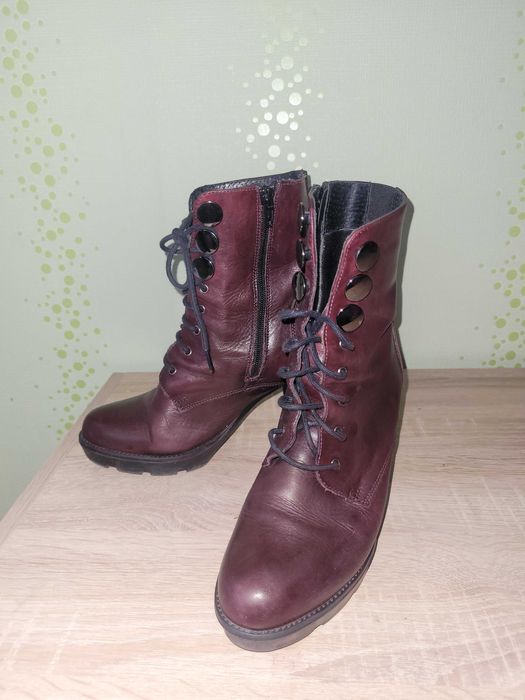 Женски ботуши кожени