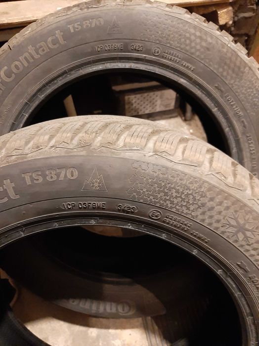 Комплект зимни гуми CONTINENTAL WinterContact TS 870 205/55 R16 91H