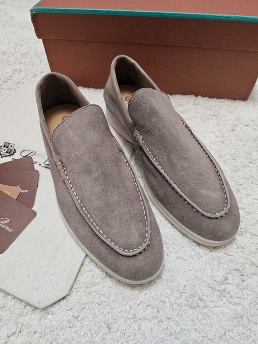 Loaferi L.P. bej, marimi 40-45, mocasini Premium