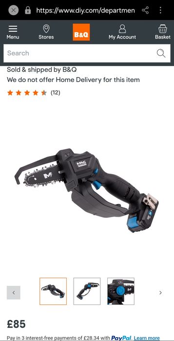 Ferăstrău si Drujba electrica 18v Mac allister