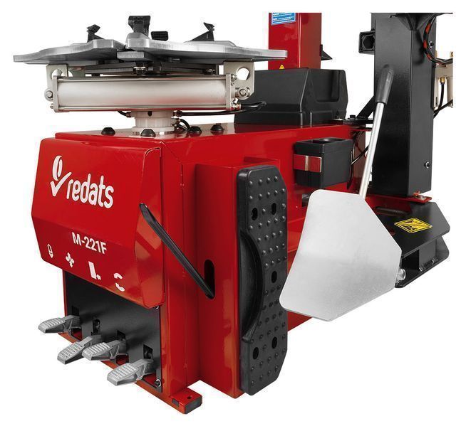 Машина за монтаж-демонтаж на гуми с автоматично рамо runflat 24” 220v