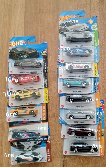 Hot wheels - Сет 5 броя