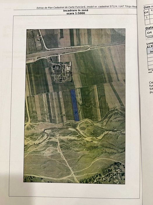 Vand 10000mp  teren Intravilan Targu Neamt (aproape de A8/A7)