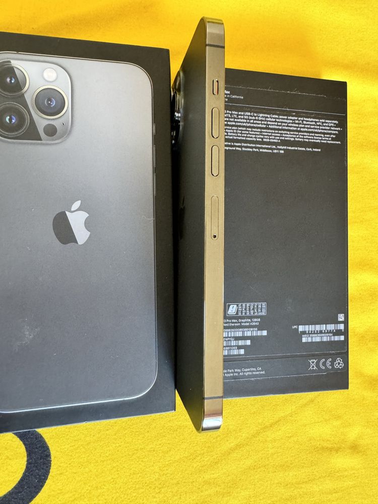 iPhone 13 Pro Max Graphite 128GB, impecabil, ca nou