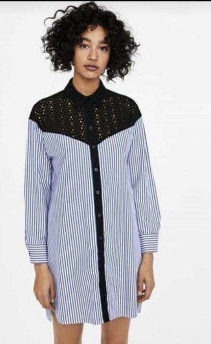 Rochie tip camasa Zara