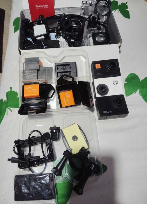 lot camere actiune - sport + accesori