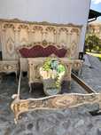 Dormitor stil Baroc Venetian pictat manual !