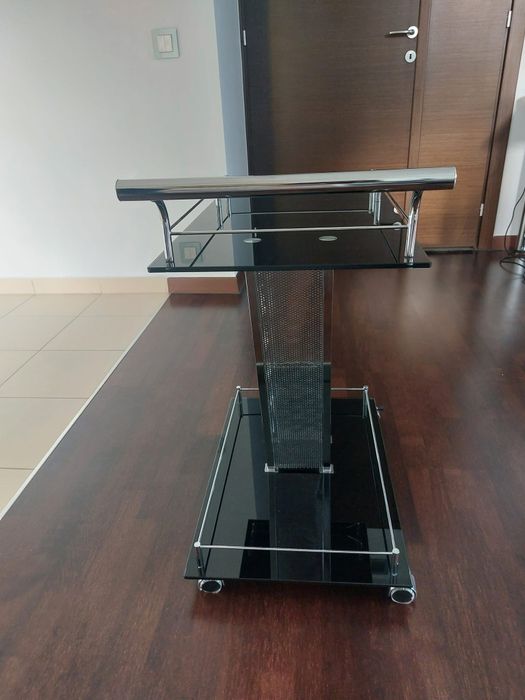 Carucior servire cu suport sticle