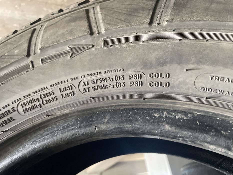 Anvelope Michelin set 4 buc  225/75 R 16C