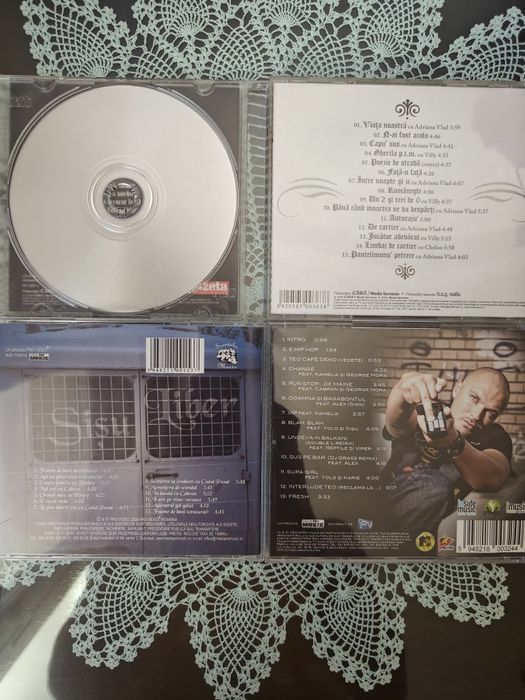 CD hiphop rap B.U.G. Mafia Sișu Puya Bitză Spike Deliric Doc Guess Who