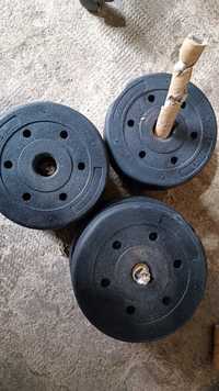 Set gantere 19kg