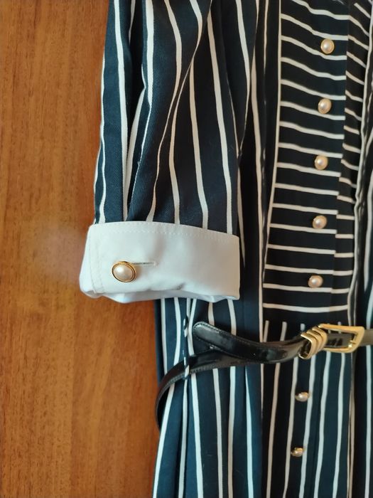 Тъмносиня рокля на рае - размер L.