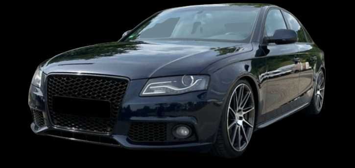 Pachet Bara fata+Grila radiator RS LOOK Audi A4 B8 2007-2011