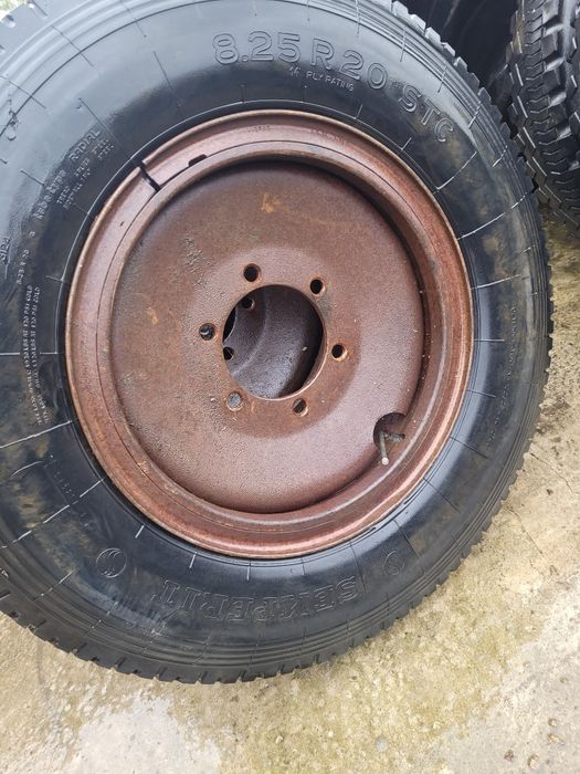 Jante complecte Semperit 8.25 R20 (14ply) 6-8 prezoane