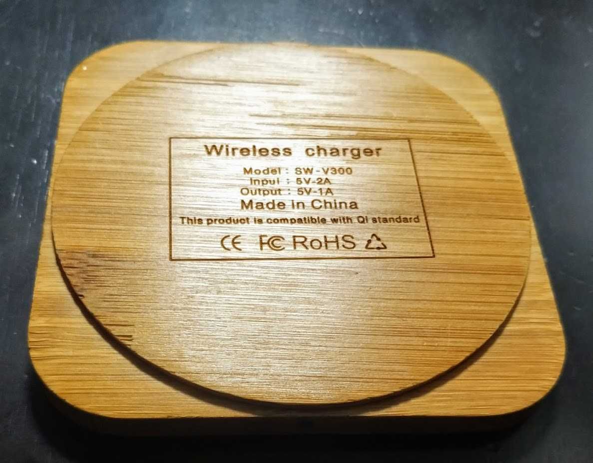 Qi безжично захранващо устройство 2-in-1 Wireless Charger