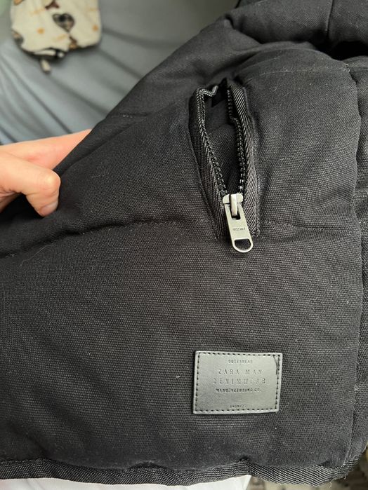 Zara мужская зимняя куртка