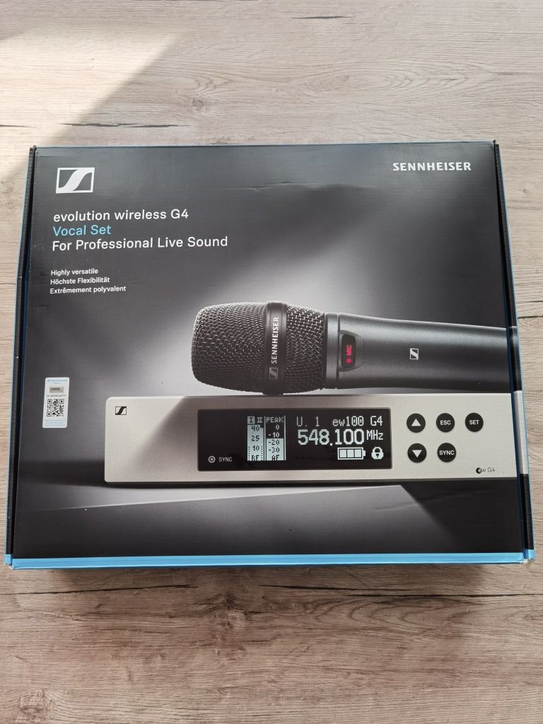 Вокален микрофон Зенхайзер EW 100 G4-945-S-B SENNHEISER PRO AUDIO EW 1