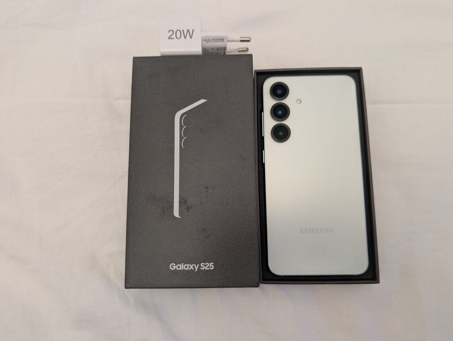 Samsung Galaxy S25, Dual SIM, 12GB RAM, 256GB, 5G, Mint