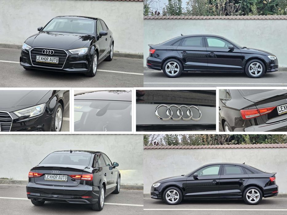 Audi A3 LIMOUSINE 1.6TDI 110cp 2018 Euro6 INMATRICULAT