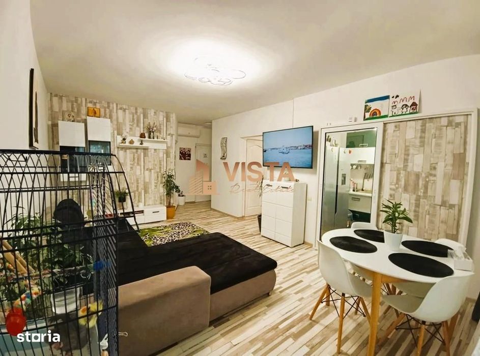 Apartament 3 camere, etaj 1, mobilat si loc de parcare