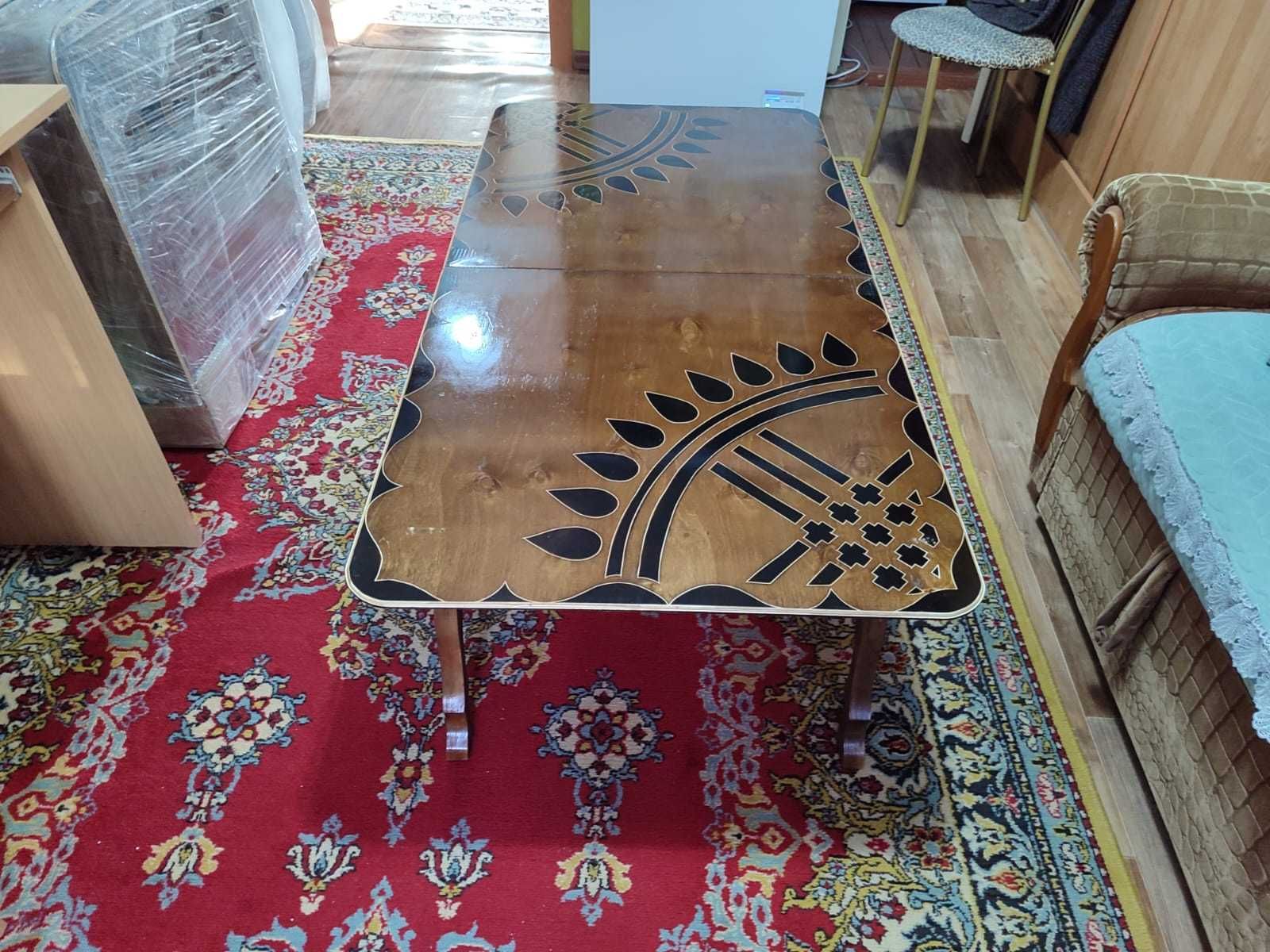 Казахский стол прямоугольный