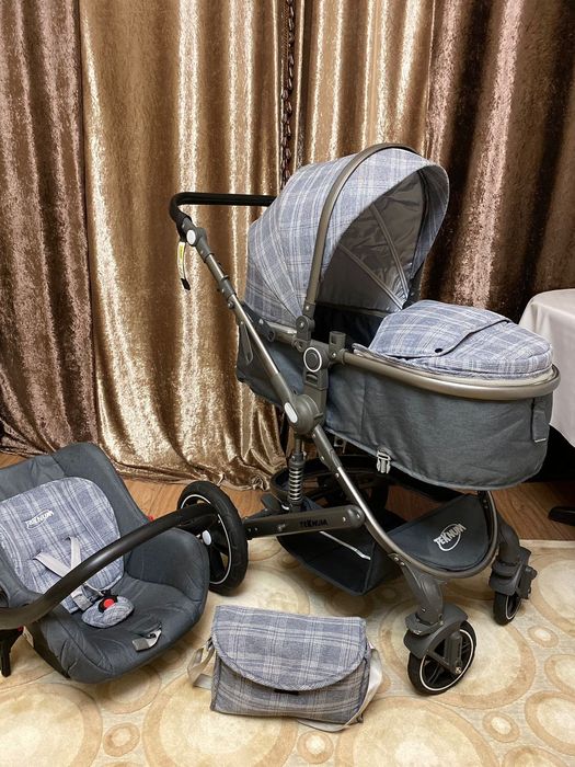 Коляска универсальная 3 в 1 от Бренда Teknum 530-W-C до 3 лет