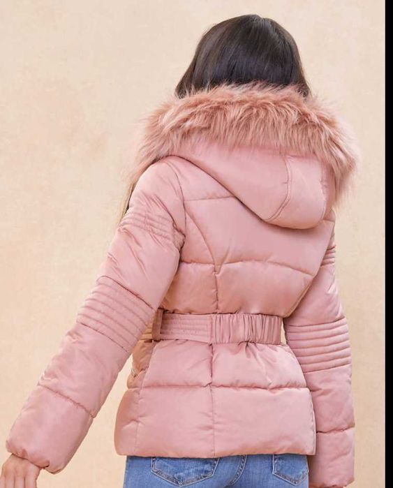 Сатенено розово яке Lipsy, размер 13 годишно момиче