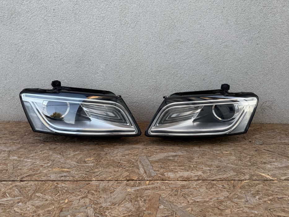 SET Far stanga dreapta Audi Q5 8R Facelift Xenon + LED Originale Europ