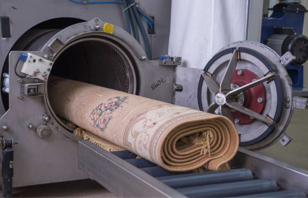 Полный цикл чистки ковров с бесплатным вывозом