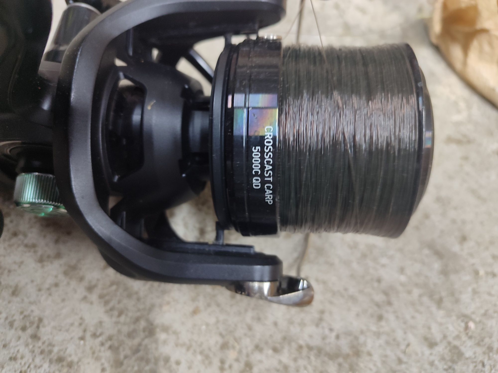 Daiwa, emcast въдицa с калъф и макари daiwa