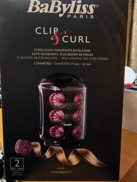 Trusa de bigudiuri electrica BaByliss Clip & Curl