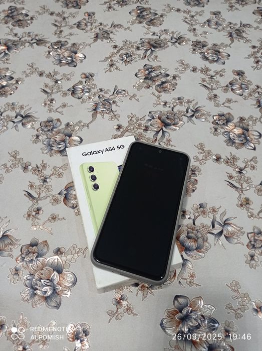 Samsung A54 5g
Kar dok full
Xotira 128/6
Aybi yo edial
Srocna sotilad