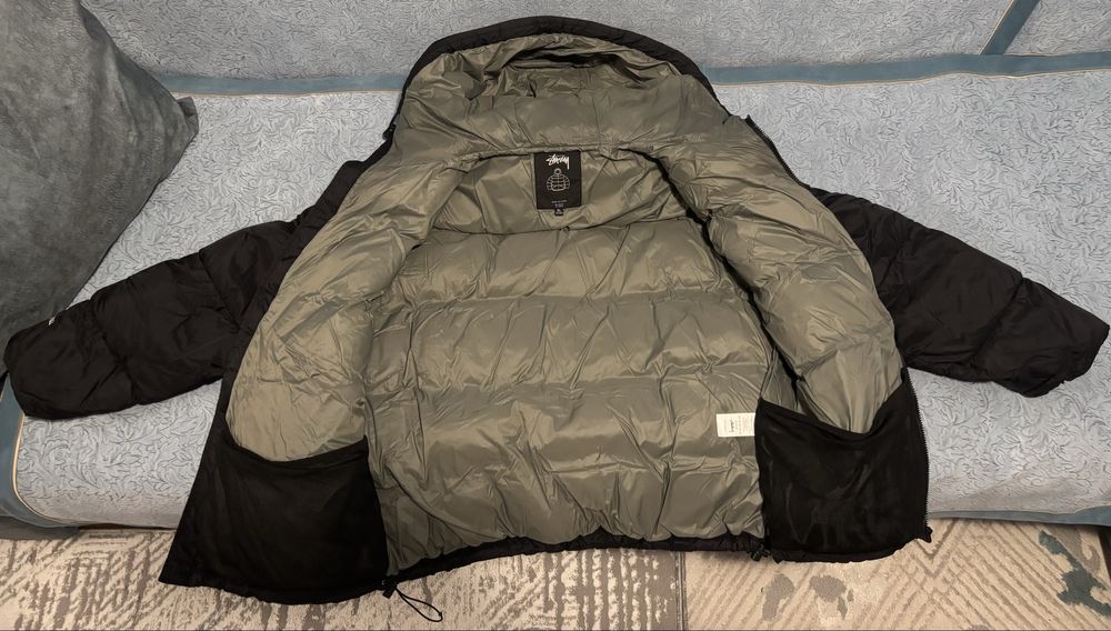 Куртка зимняя бренд stussy