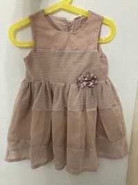 Платье для девочки р-р 92