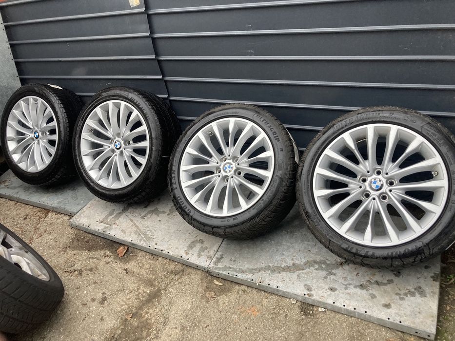 Set roti iarna Original BMW 5 G30 G31 senzori preisune RDC, 245 45 18