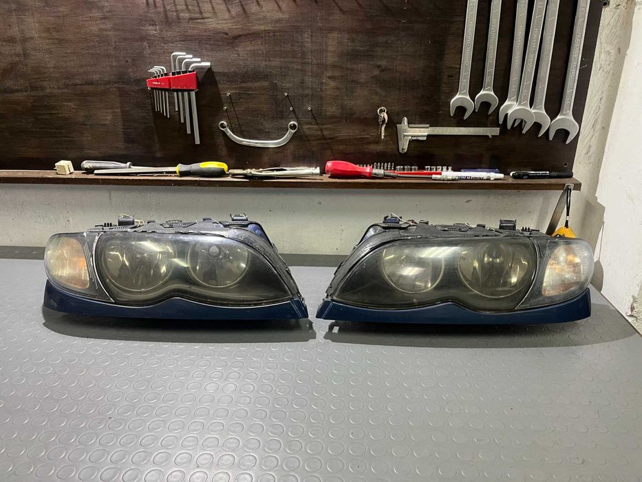 Фейсови фарове за BMW E46 (седан и комби)
