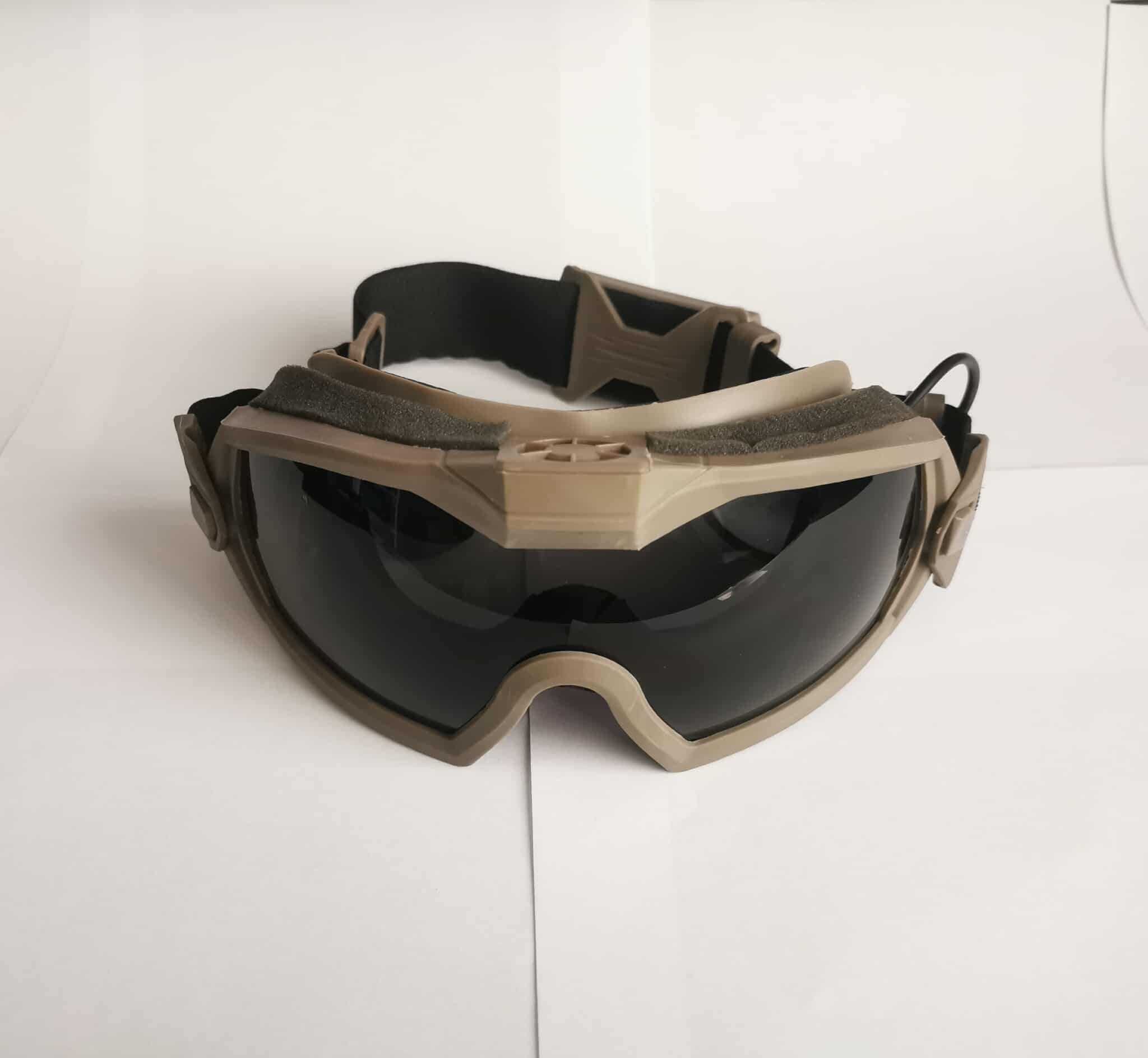 Очила за еърсофт с вентилатор - FMA Goggle Mod.2