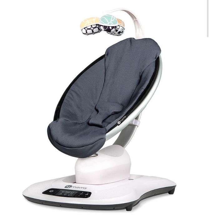 Новое кресло-качалка 4Moms mamaRoo 4.0 Grey mesh