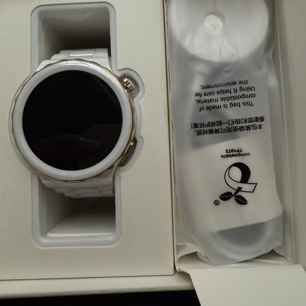 Huawei Watch GT 3 Pro Ceramic (бял, 43 mm)