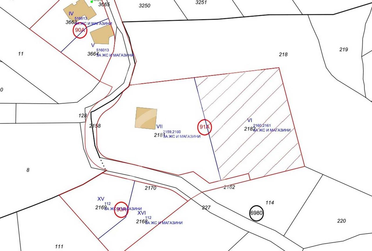 Продава се Парцел в с. Бистрица, Област София-град - 2369 кв.м за 254 €/кв.м - Снимка #3