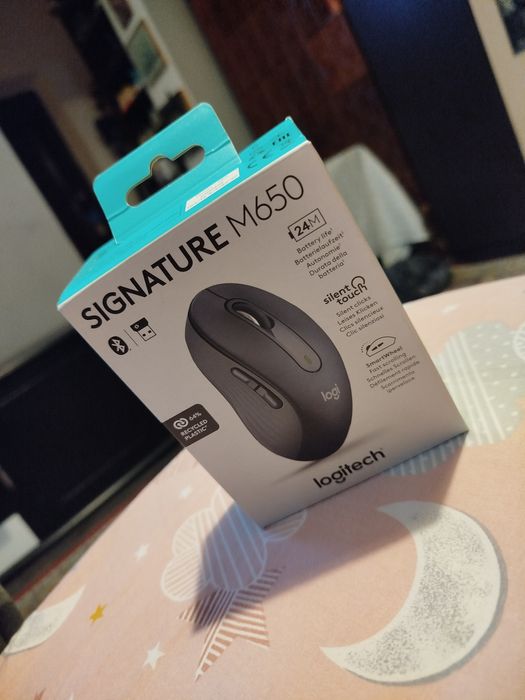 Mouse Wireless LOGITECH Signature M650 Medium, Dual Mode, Bluetooth
