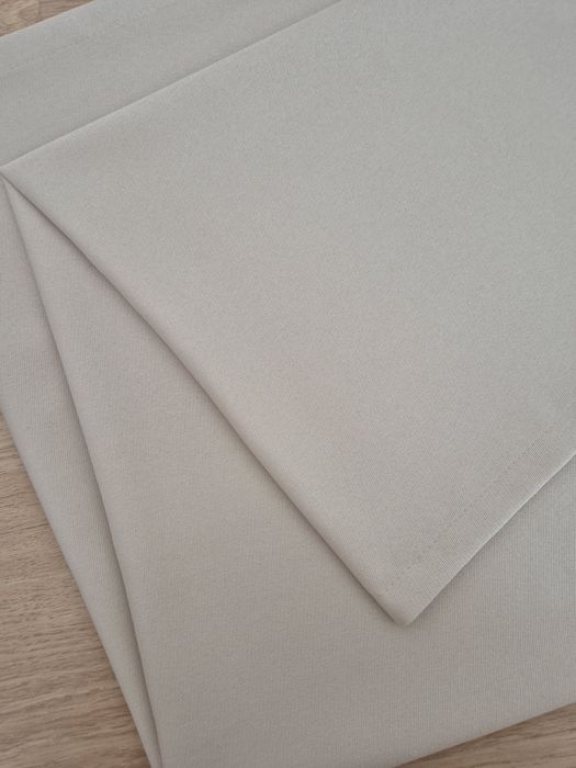 4 броя нови висококачествени завеси Adeco, цвят беж/крем