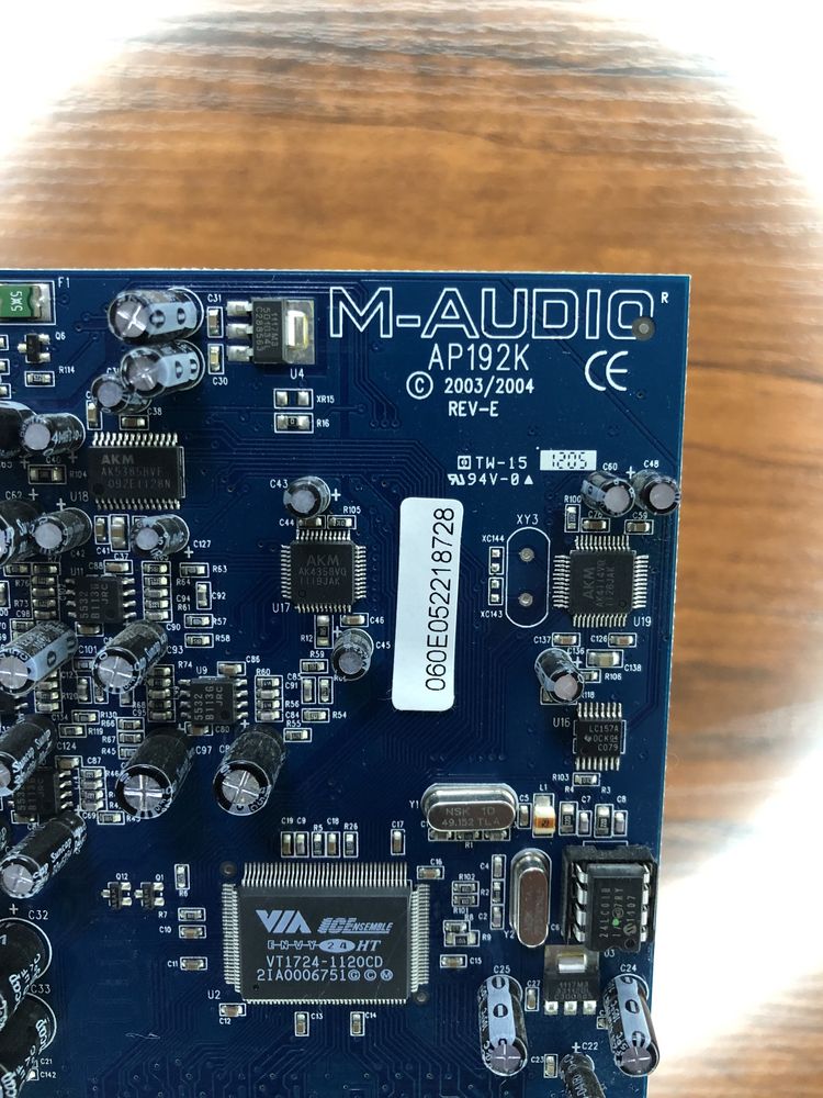 Звуковая карта M-Audio Audiophile 192