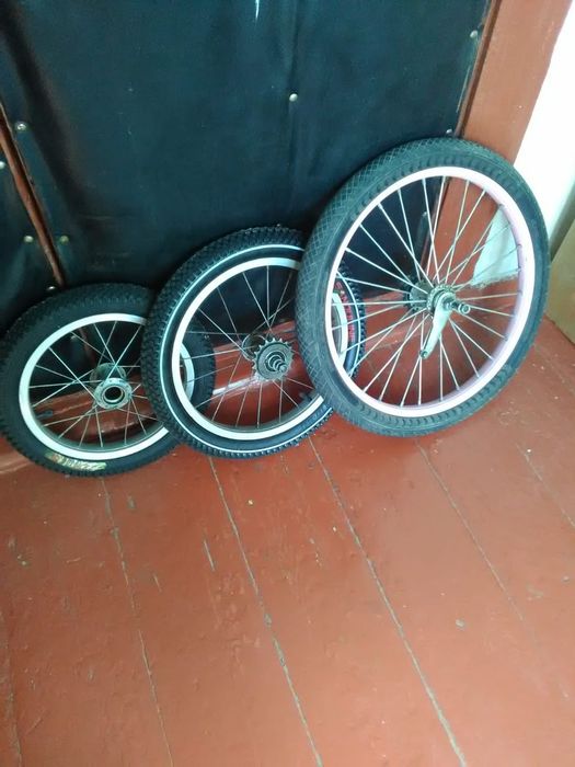 Колесо заднее 3шт.